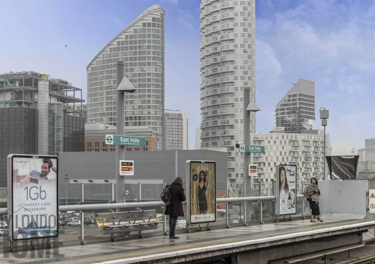 Canary wharf｜Ontario Tower｜1B1B