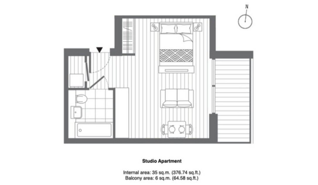 Canary wharf｜Harbour Way｜Studio
