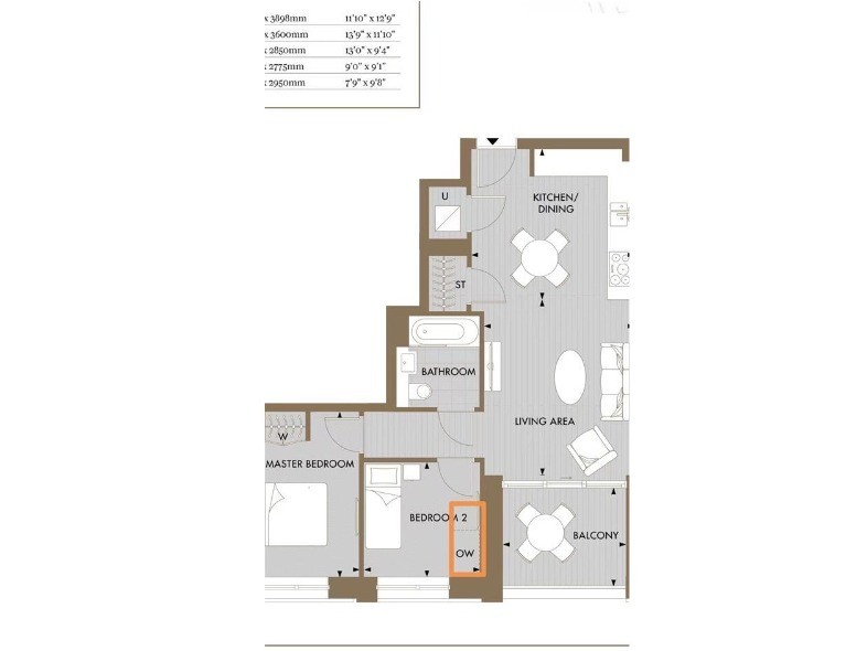 Battersea丨Salisbury House丨2B1B