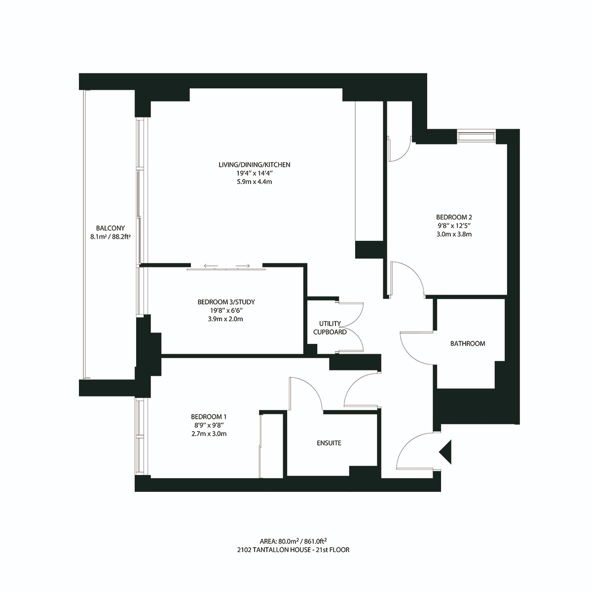 Elephant & Castle丨Tantallon House2002丨2B2B