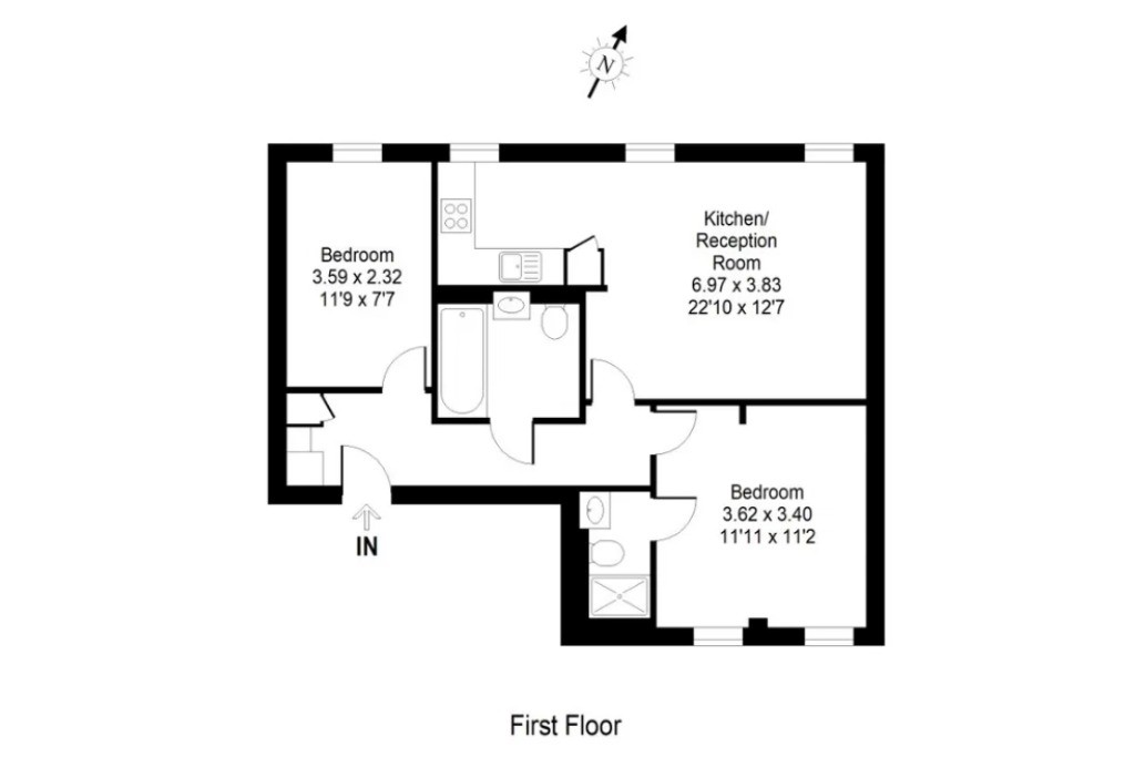 Fulham／West Brompton丨Ariana Apartments丨2B2B