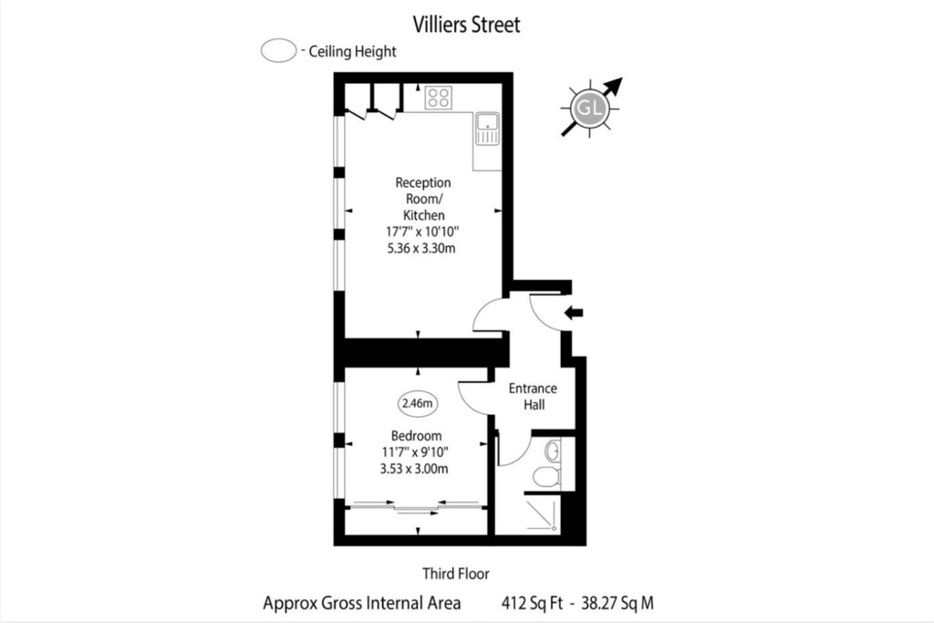 Charing Cross丨Villiers Street丨1B1B已下