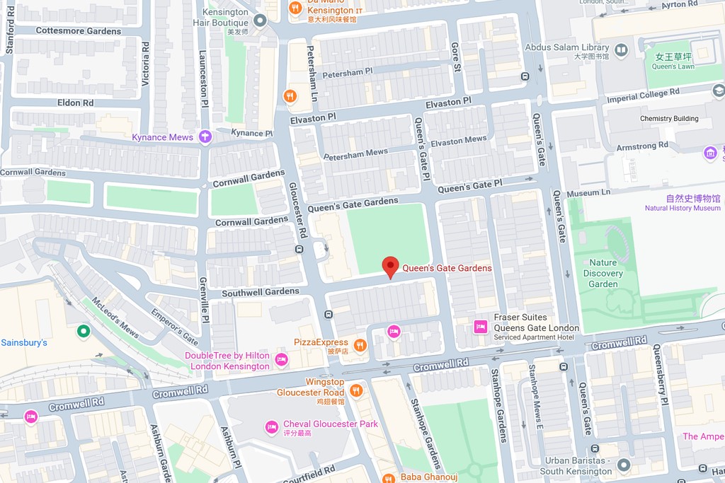 South Kensington丨Queen’s Gate Gardens丨1B1B