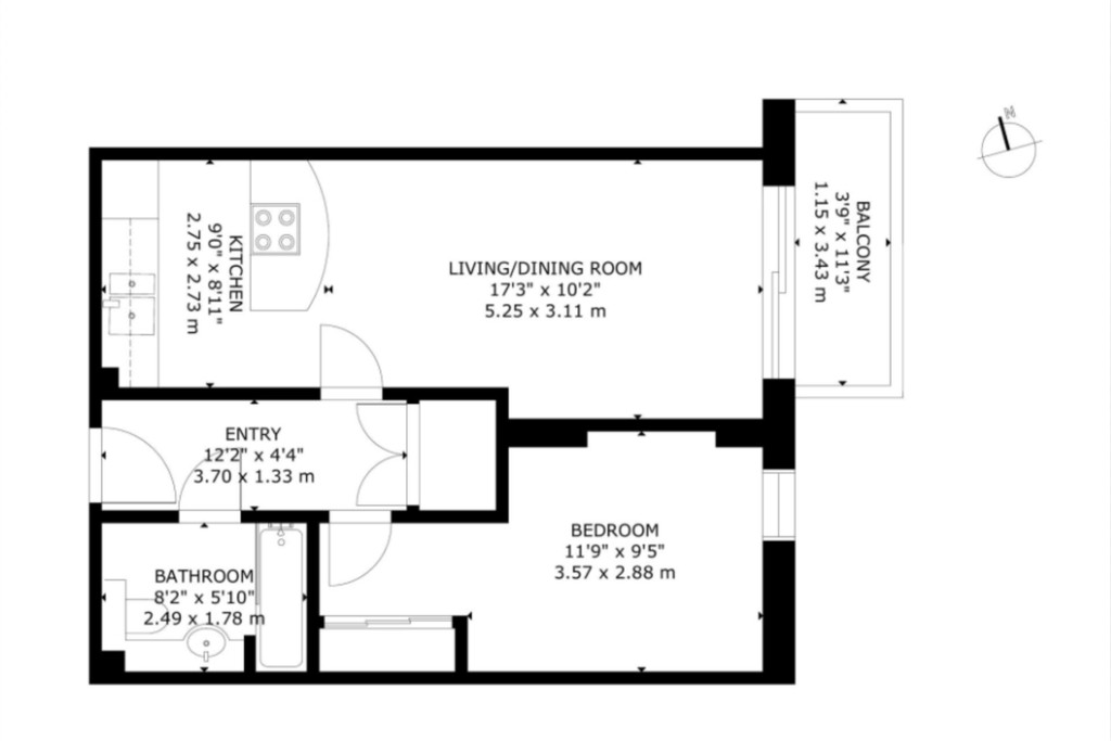 Canada Water丨Vancouver House丨1B1B